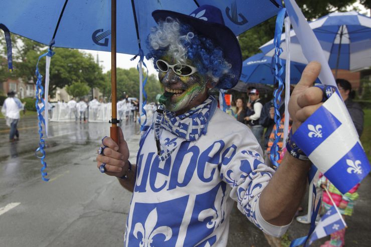 یک مونترالی «روز کبک» را جشن می گیرد