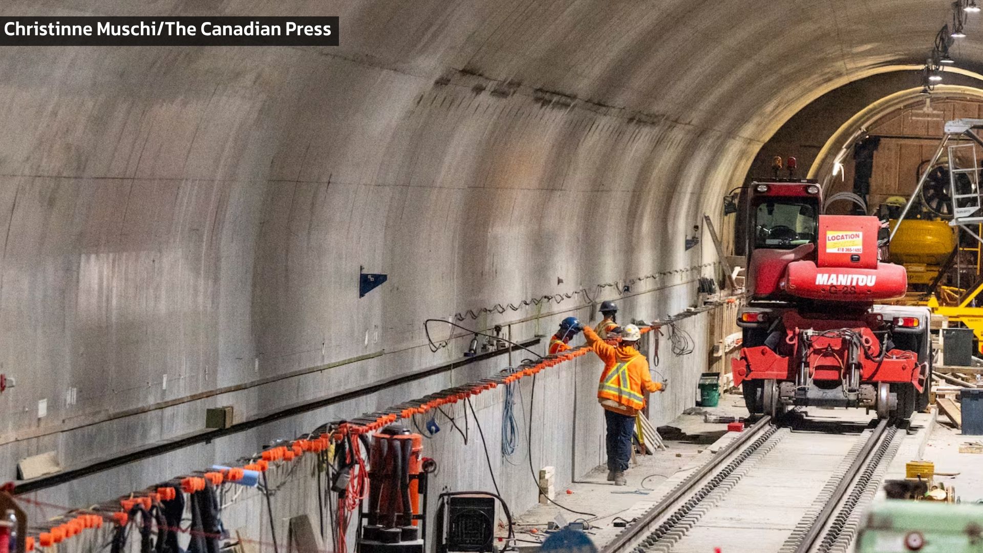 ساخت ایستگاه REM فرودگاه ترودو مونترال